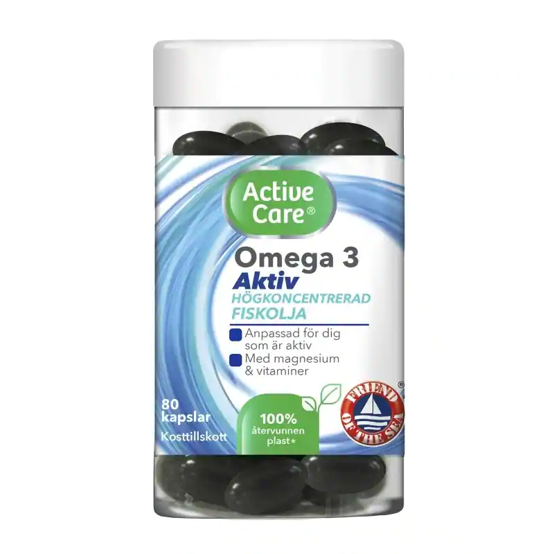 Active Care Omega-3 Active 80 Capsules